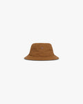 Front product image of a mens rust bucket hat on a plain white background | 247 Contour Bucket Hat in Rust | Lightweight bucket hat with breathable mesh panels | 247 Accessories | Represent Clo