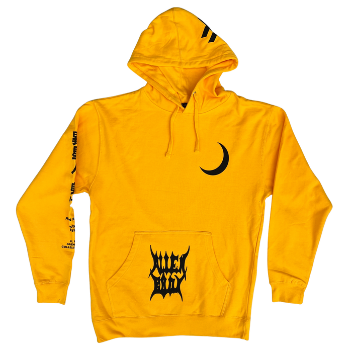 Alien Body x Lil Peep - Yellow RAW VISION Hoodie