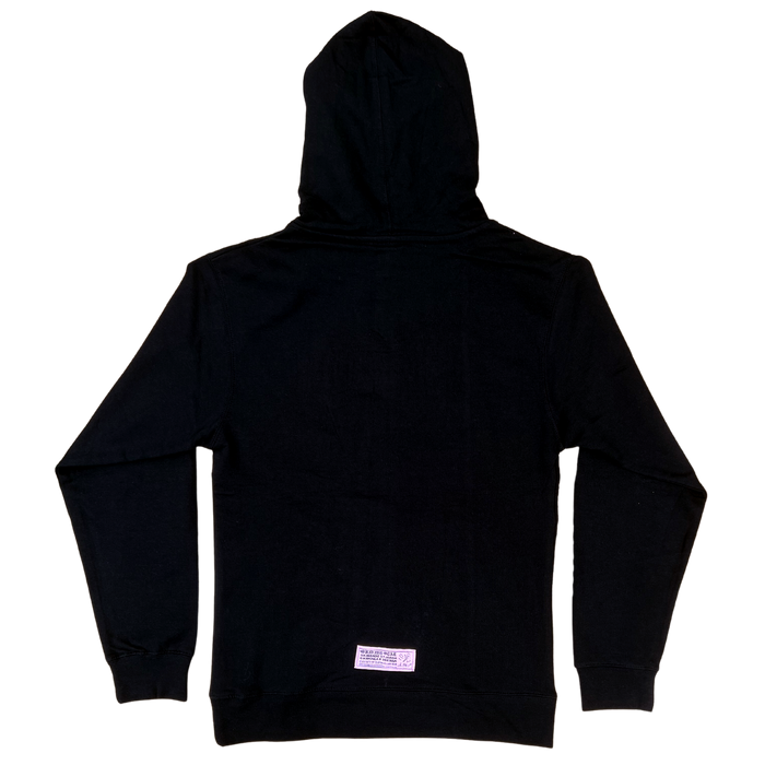 Black OG Lil Peep Design Hoodie (Puff Print)
