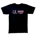 Black OG Lil Peep Design T-Shirt (Puff Print)