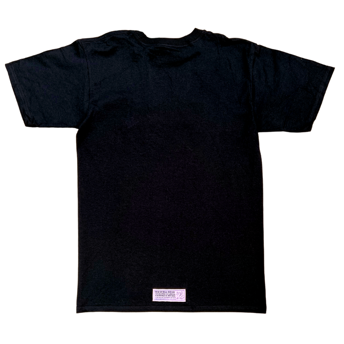 Black OG Lil Peep Design T-Shirt (Puff Print)