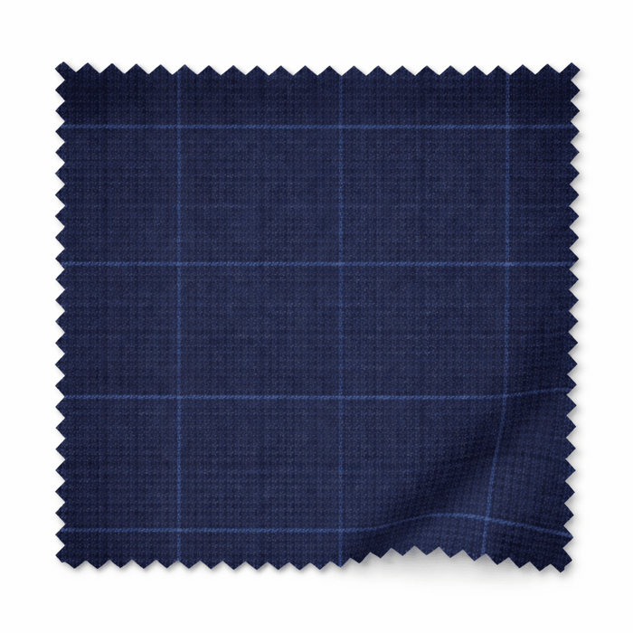 Blue Executive Fit Glen Plaid 3-Piece Suit – Dominare Collection - Upscale Men's Fashion
