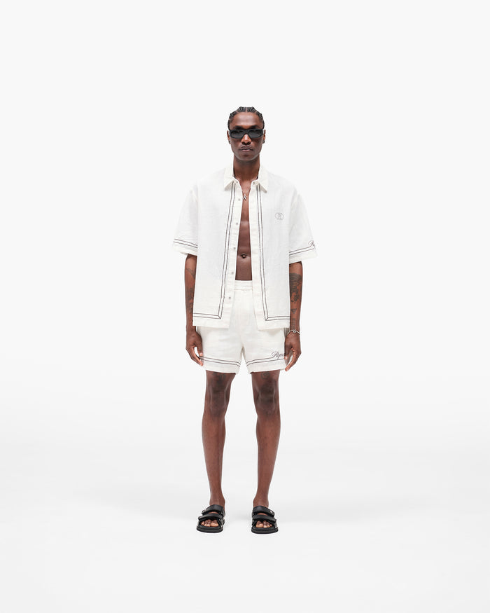Border Short - Whisper White