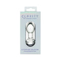 Clarity Utopian Bloom Glass Butt Plug from Nice 'n' Naughty
