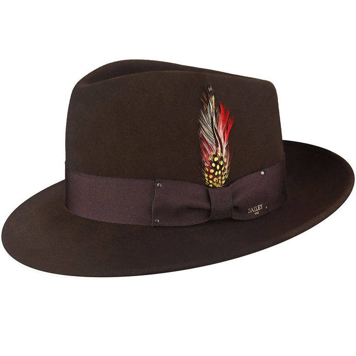 Classic LiteFelt Fedora Hat - Upscale Men's Fashion