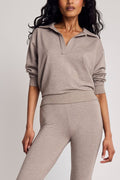 Club Pullover in Mink