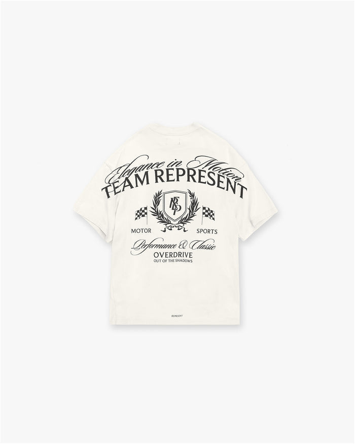 Crest T-Shirt - Flat White