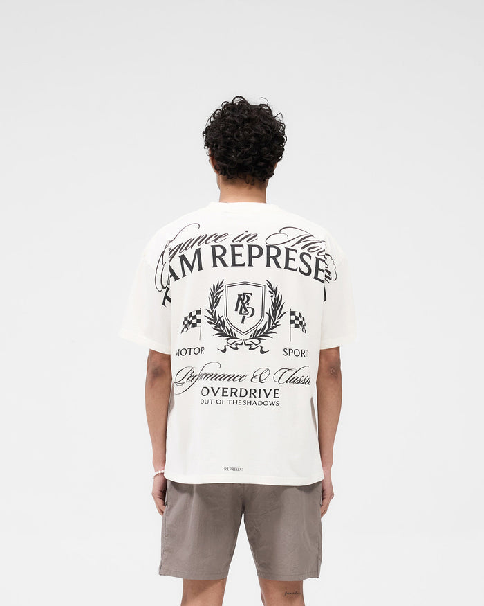Crest T-Shirt - Flat White