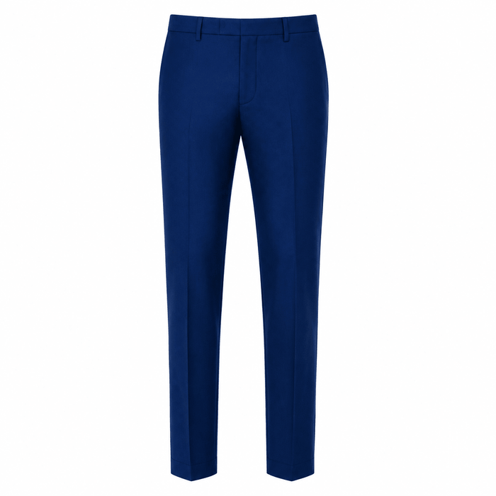 Ferera Collection Men's French Blue Modern Fit Suit Pants - Upscale Men's Fashion