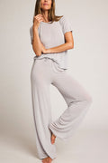 Fino Track Pant in Heather Grey