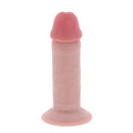 Get Real Dual Density Thick Dong 15cm Light Skin Tone TPE from Nice 'n' Naughty