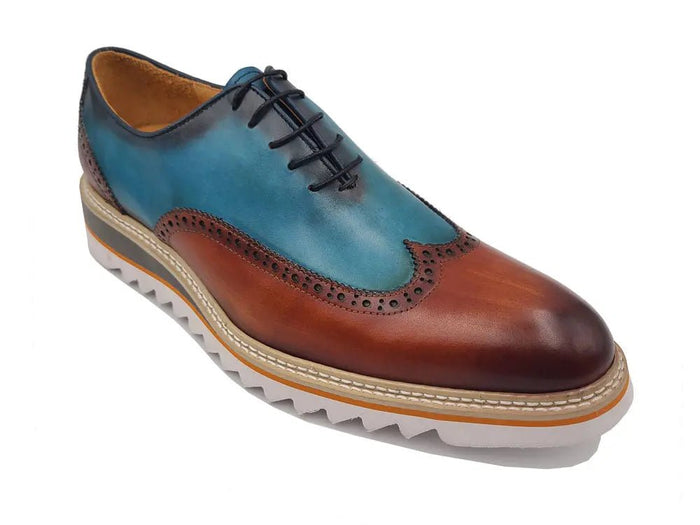 Gorgeous Two Tone Oxford Wingtip - Upscale Men's Fashion