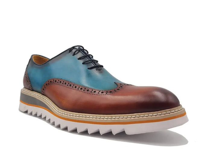Gorgeous Two Tone Oxford Wingtip - Upscale Men's Fashion