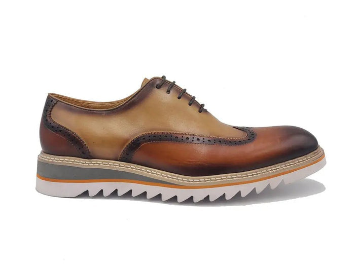Gorgeous Two Tone Oxford Wingtip - Upscale Men's Fashion