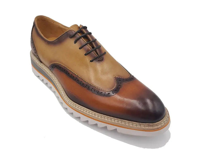 Gorgeous Two Tone Oxford Wingtip - Upscale Men's Fashion