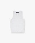 Initial Rib Vest - Ice Grey Marl