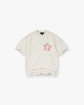 Initial Star T-Shirt - Flat White