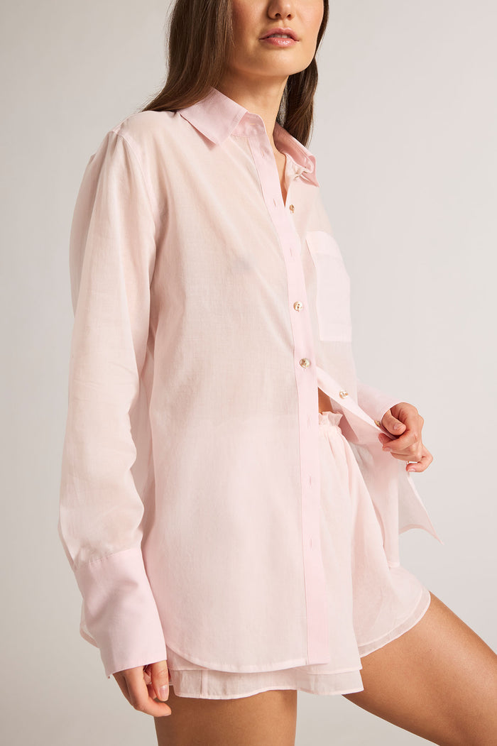 Island Shirt in Shell
