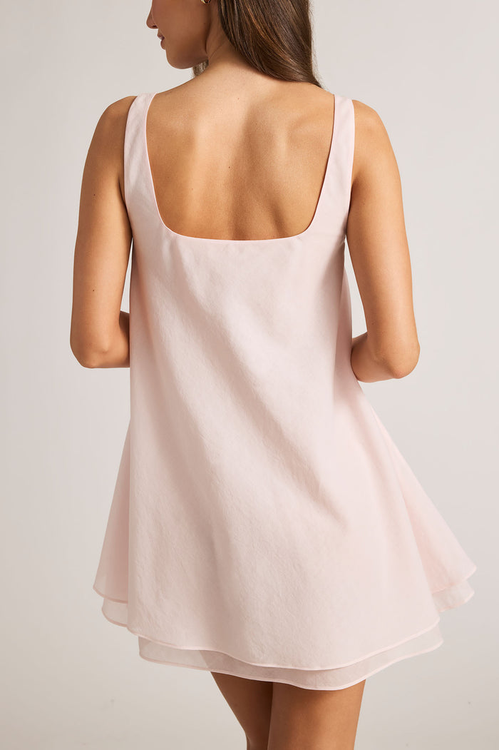 Island Swing Dress in Shell