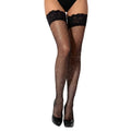 Lace by LJ Fishnet Thigh High Stockings with Rhinestones from Nice 'n' Naughty