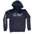 Lil Peep Logo Hoodie - Black (Puff Print)