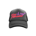 Lil Peep x ILoveMakonnen - DIAMONDS Black Trucker Hat