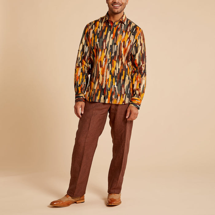 Linen Pant — Neutral Colors - Upscale Men's Fashion