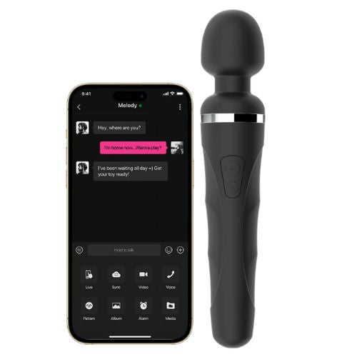 Lovense Domi 2 Wand Massager from Nice 'n' Naughty