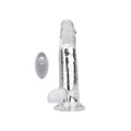 Loving Joy Remote Vibrating Dildo Clear from Nice 'n' Naughty