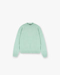 Marled Knit Jumper - Matcha