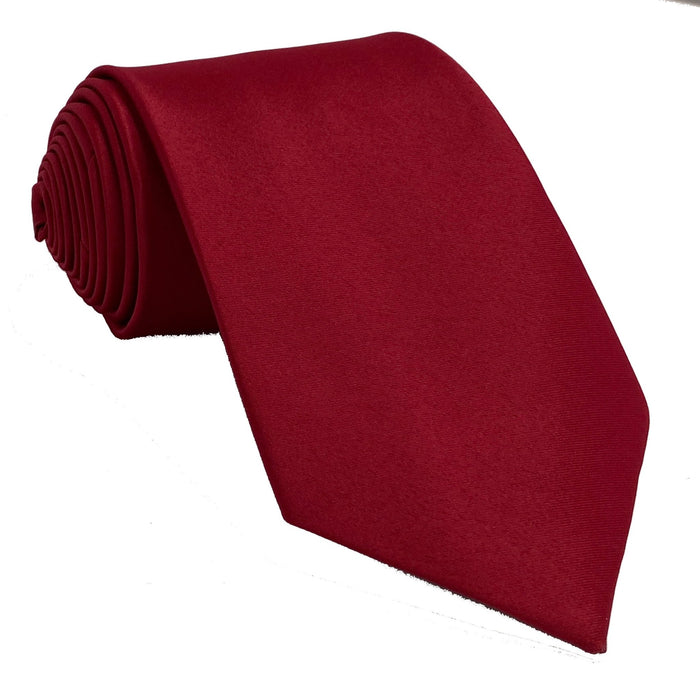 Men's Apple Satin Self-Tie Necktie - Upscale Men's Fashion