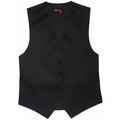 Men’s Black Satin Vest - Upscale Men's Fashion