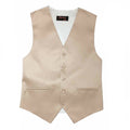 Men’s Blush Satin Vest - Upscale Men's Fashion