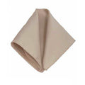 Men's Blush Solid Satin Pocket Square - Upscale Men's Fashion