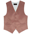 Men’s Bronzer Satin Vest - Upscale Men's Fashion