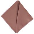 Men's Bronzer Solid Satin Pocket Square - Upscale Men's Fashion