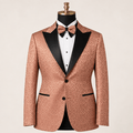 Men's Clay Floral Jacquard Regular Fit Dinner Jacket – Fiorenzo Collection - Upscale Men's Fashion