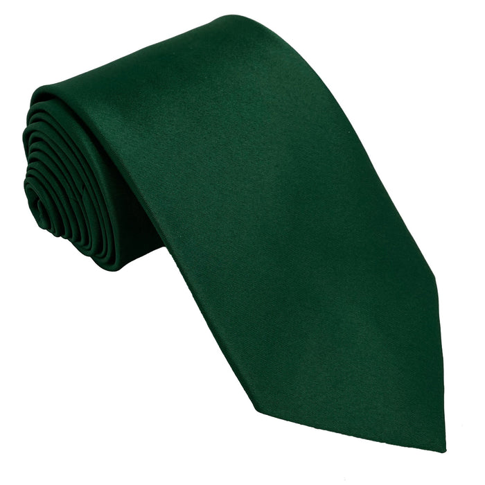 Men's Forest Satin Self-Tie Necktie - Upscale Men's Fashion