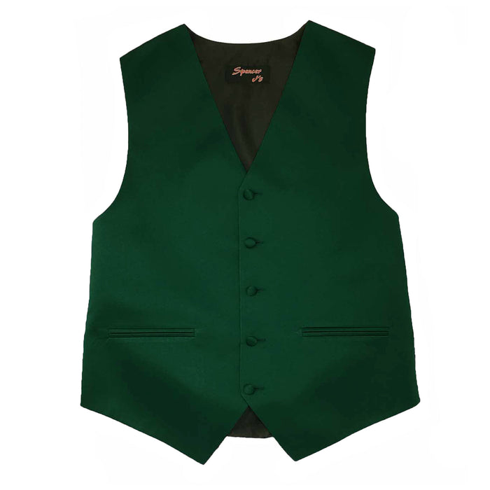 Men’s Forest Satin Vest - Upscale Men's Fashion