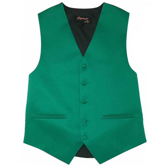 Men’s Jade Satin Vest - Upscale Men's Fashion