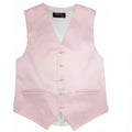 Men’s Pink Satin Vest - Upscale Men's Fashion