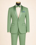 Men's Sage Green Slim Fit 2-Piece Shawl Lapel Tuxedo – Aurelio Collection - Upscale Men's Fashion