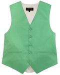 Men’s Sherbert Satin Vest - Upscale Men's Fashion