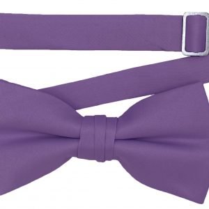 Men's Tahiti Solid Satin Pre-Tied Bow Tie - Upscale Men's Fashion