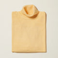 Men's Turtleneck Sweater color Banana Cream - Upscale Men's Fashion