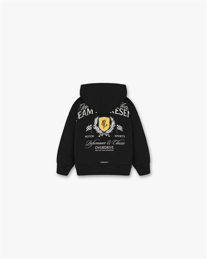 Mini Crest Hoodie - Vintage Black