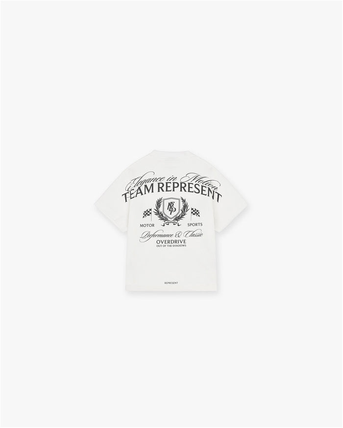 Mini Crest T-Shirt - Flat White