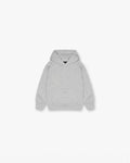 Mini Rep Applique Hoodie - Grey Marl