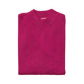 Mock Neck Sweater color Magenta - Upscale Men's Fashion
