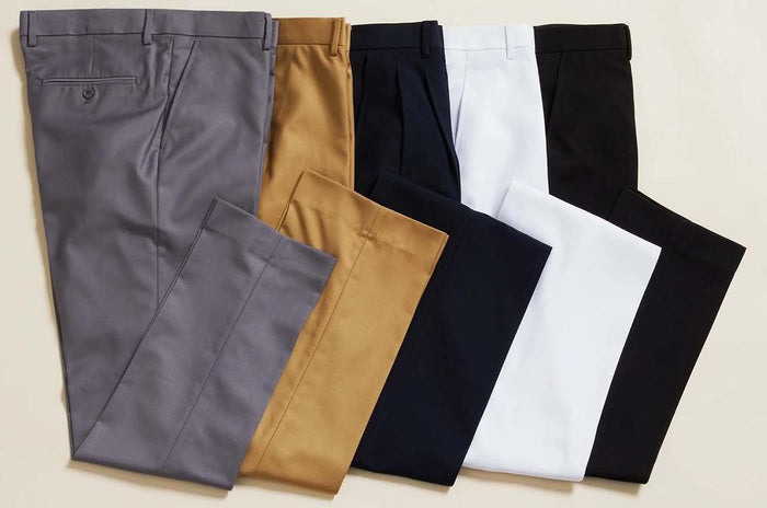 Navy Ultra Slim Fit Pants - Upscale Men's Fashion